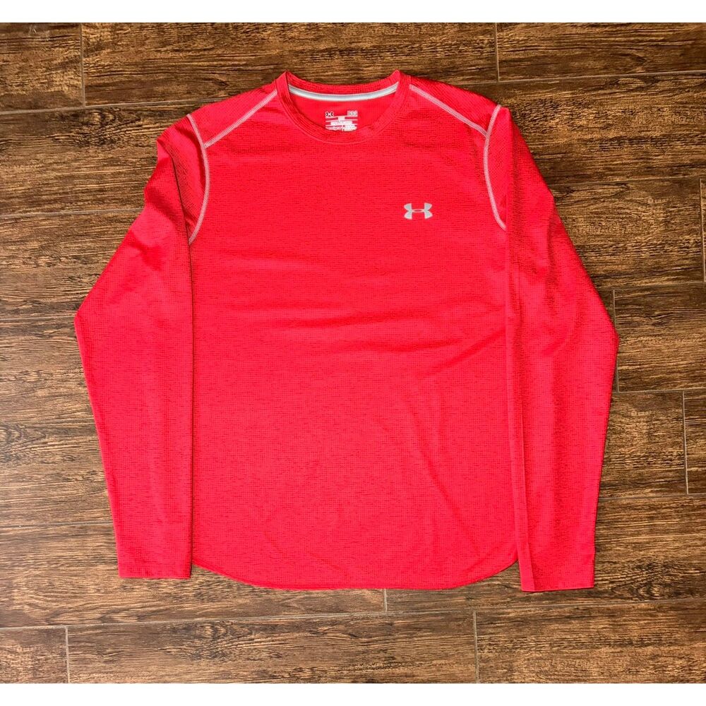 Under Armour HeatGear Long Sleeve Athletic Shirt - L
